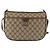 Borsa a Spalla Gucci GG Supreme Web Sherry Line PVC Beige 89 02 077 Auth BA6200 D'oro - vista 2