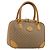 Gucci Borsa a mano Micro GG Supreme in PVC beige e oro 000 94 0030 Auth BA6124 D'oro