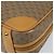 Gucci Borsa a mano Micro GG Supreme in PVC beige e oro 000 94 0030 Auth BA6124 D'oro - vista 10