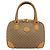 Gucci Borsa a mano Micro GG Supreme in PVC beige e oro 000 94 0030 Auth BA6124 D'oro - vista 2