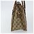 Borsa Gucci GG Supreme Web Sherry Line PVC Beige 58 02 039 Auth th6355 - vista 4