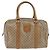 Céline Boston Bag aus Macadam-Canvas CELINE PVC Beige Gold Auth BA6457 Golden - Ansicht 2
