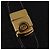 Borsa a Spalla Intrecciata GUCCI in Pelle Nera e Oro 001 33 0998 Auth 144140 Nero D'oro - vista 14