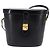 Borsa a Spalla Intrecciata GUCCI in Pelle Nera e Oro 001 33 0998 Auth 144140 Nero D'oro - vista 2