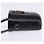 Borsa a Spalla Intrecciata GUCCI in Pelle Nera e Oro 001 33 0998 Auth 144140 Nero D'oro - vista 4
