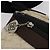CHANEL Borsa a Spalla Matelassé Sportiva in Tela Bianca Argento CC Auth 142035 Bianco - vista 15