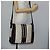 CHANEL Borsa a Spalla Matelassé Sportiva in Tela Bianca Argento CC Auth 142035 Bianco - vista 23