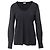 Top de manga larga Brunello Cucinelli Gris Burdeos