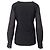 Top de manga larga Brunello Cucinelli Gris Burdeos - vista 3
