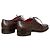 Prägeleder-Schuhe von Salvatore Ferragamo Braun - Ansicht 2