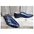 Derbies Acne Studios em couro azul marinho - vista 4