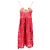 Self portrait Azalea Midi Kleid von Self-Portrait aus rotem Polyester - Ansicht 2