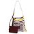 Dries Van Noten Scarf Patterned Shoulder Bag in Multicolor Viscose