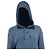 Färbte Kapuzenpullover aus hellblauem Baumwollstoff von Polo Ralph Lauren - Ansicht 2