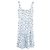 Autre Marque Abito Midi Dena in Cotone con Stampa Floreale di Emilia Wickstead