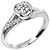 Bulgari Anillo de diamantes BVLGARI Incontro D'Amore Pt950 Tamaño 7.5