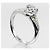 Bulgari Anillo de diamantes BVLGARI Incontro D'Amore Pt950 Tamaño 7.5 - vista 3