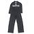 Moncler Genius TUTA Mono de Algodón Negro - vista 2