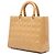 Dior Beige Large Patent Cannage Lady Dior - vista 2