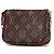 Mini Pochette Accessoires Vivienne Natale in Monogramma Marrone Louis Vuitton - vista 2