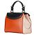 Borsa a mano/spalla Tod's T Timeless Nero Beige Arancione - vista 2