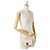 MCM Visetos Portafoglio a Catena in Pelle Beige Rosa - vista 10