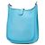 Borsa a Spalla Hermès Evelyn TPM Blu - vista 2