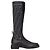 Fendi Rococo leather boots black