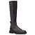 Fendi Rococo leather boots black - view 6