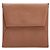 Monedero Bastia de Hermès en Marrón Quebraco Castaño
