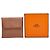 Monedero Bastia de Hermès en Marrón Quebraco Castaño - vista 10