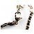 NEUE CHANEL CC LOGO CHOKER HALSKETTE ABA006 2023 BOX BEUTEL Golden - Ansicht 7