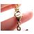 NUOVO COLLIER CHOKER CHANEL LOGO CC CON STRASS E PERLE NERE IN LEGNO D'oro - vista 4