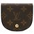 Portamonete Monogram Louis Vuitton Marrone