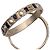 Timeless Bracciale in Metallo CC Chanel D'oro Metallico - vista 2