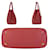 Bolsa tote de couro com logo triangular Prada Rosa - vista 9