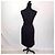 Valentino Garavani Valentino Studio schwarzes Wollkleid 1990er - Ansicht 2