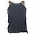 Top senza maniche Chloé con paillettes in seta nera Nero