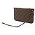 Pochette Neverfull Damier Louis Vuitton Marrone - vista 2