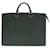 Louis Vuitton Portedocuments Voyage Taiga Briefcase Green Leather  ref.2539514