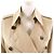 Abrigo Trench de Lana Burberry Londres Beige - vista 4