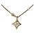Louis Vuitton Collier LV Twiggy Spitzblumen-Halskette Golden