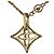 Louis Vuitton Collier LV Twiggy Spitzblumen-Halskette Golden - Ansicht 4