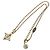 Louis Vuitton Collier LV Twiggy Spitzblumen-Halskette Golden - Ansicht 5