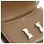 Hermès 2011 Borsa Constance 14 Micro Etoupe Pelle Epsom Argento HDW Taupe - vista 7