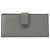 Prada City Kalbsleder Tab-Brieftasche Grau