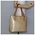 LOUIS VUITTON Borsa a Mano Monogram Vernis Houston Beige M91004 LV Auth BA6408 - vista 21