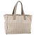 CHANEL Neue Reise Tote Tasche Nylon Rosa Gold CC Auth BA6476 Pink Golden