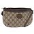 Gucci Borsa a Spalla GG Supreme PVC Beige Oro 904 02 020 Auth 143309 D'oro