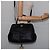 Céline Borsa a mano CELINE in pelle 2 in 1 nera e oro Auth 142840 Nero D'oro - vista 22